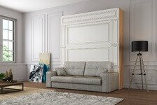 Шкаф-кровать с диваном Premium Кантри 160х200