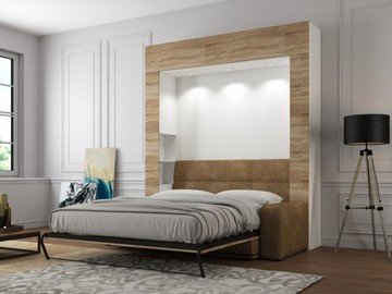 Шкаф кровать с диваном Premium 180x200 2