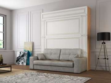 Шкаф-кровать с диваном Premium Кантри 160х200 2